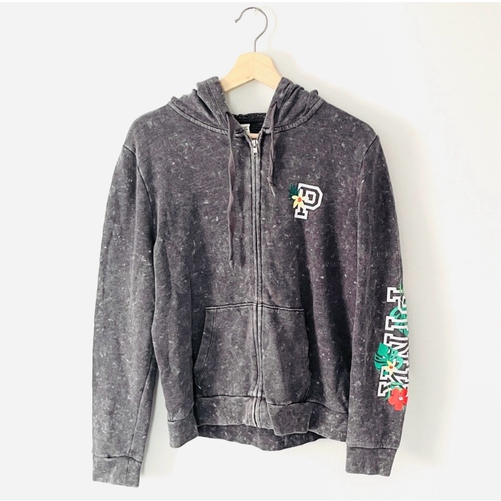 PINK Victoria's Secret Charcoal Hoodie